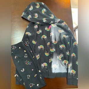 Unicorn matching hoodie and pants